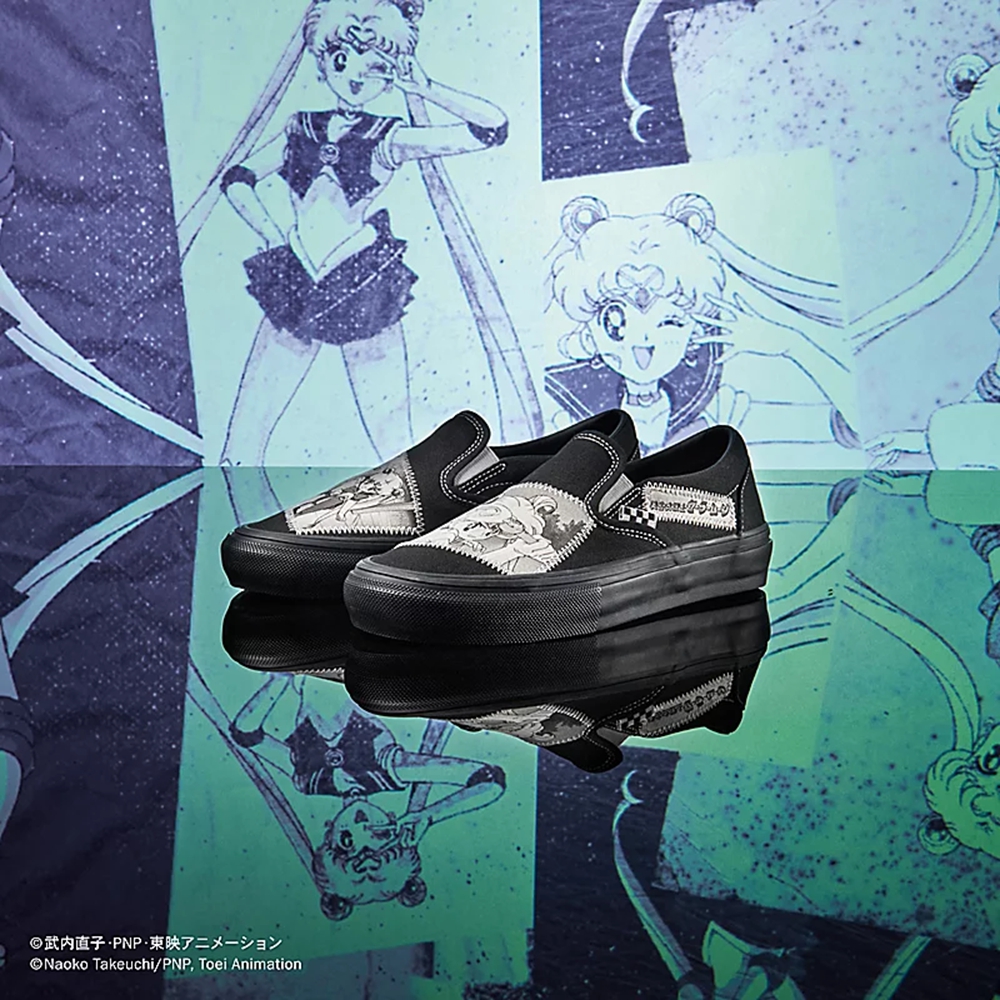 Vans X Pretty Guardian Sailor Moon Skate Slip-on Noir | VN145P0LD37