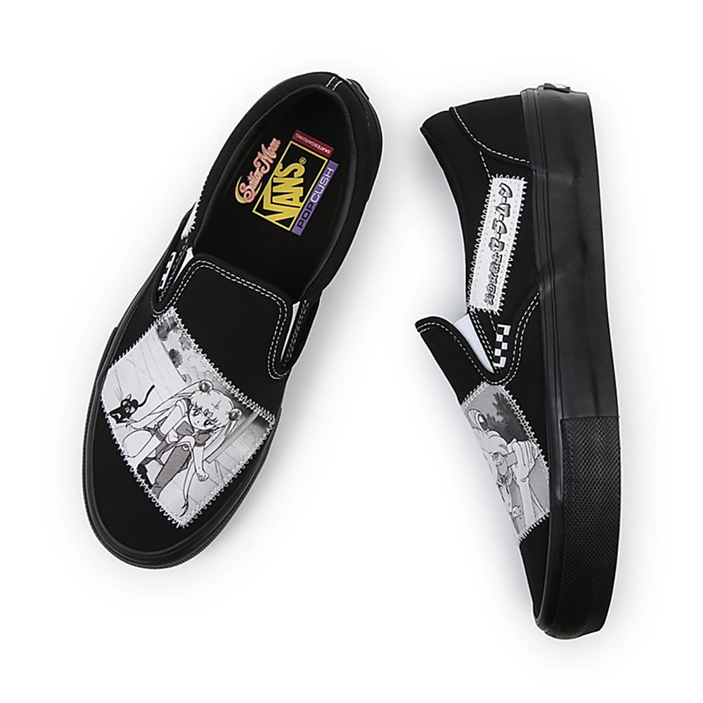 Vans X Pretty Guardian Sailor Moon Skate Slip-on Noir | VN364D2OI29
